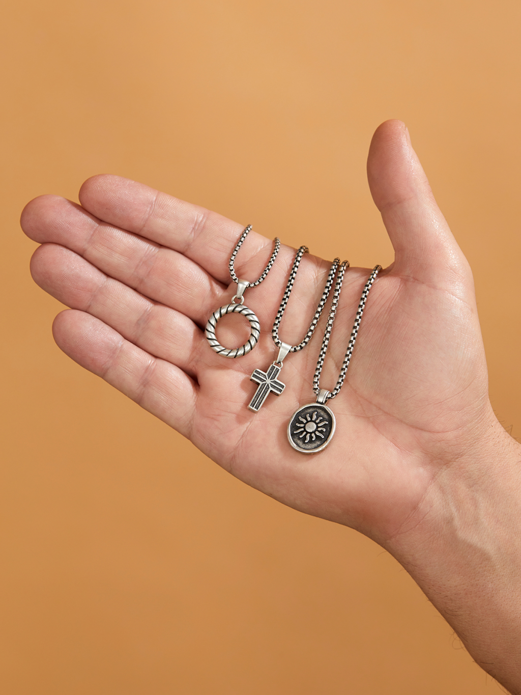 Colar Masculino em Aço